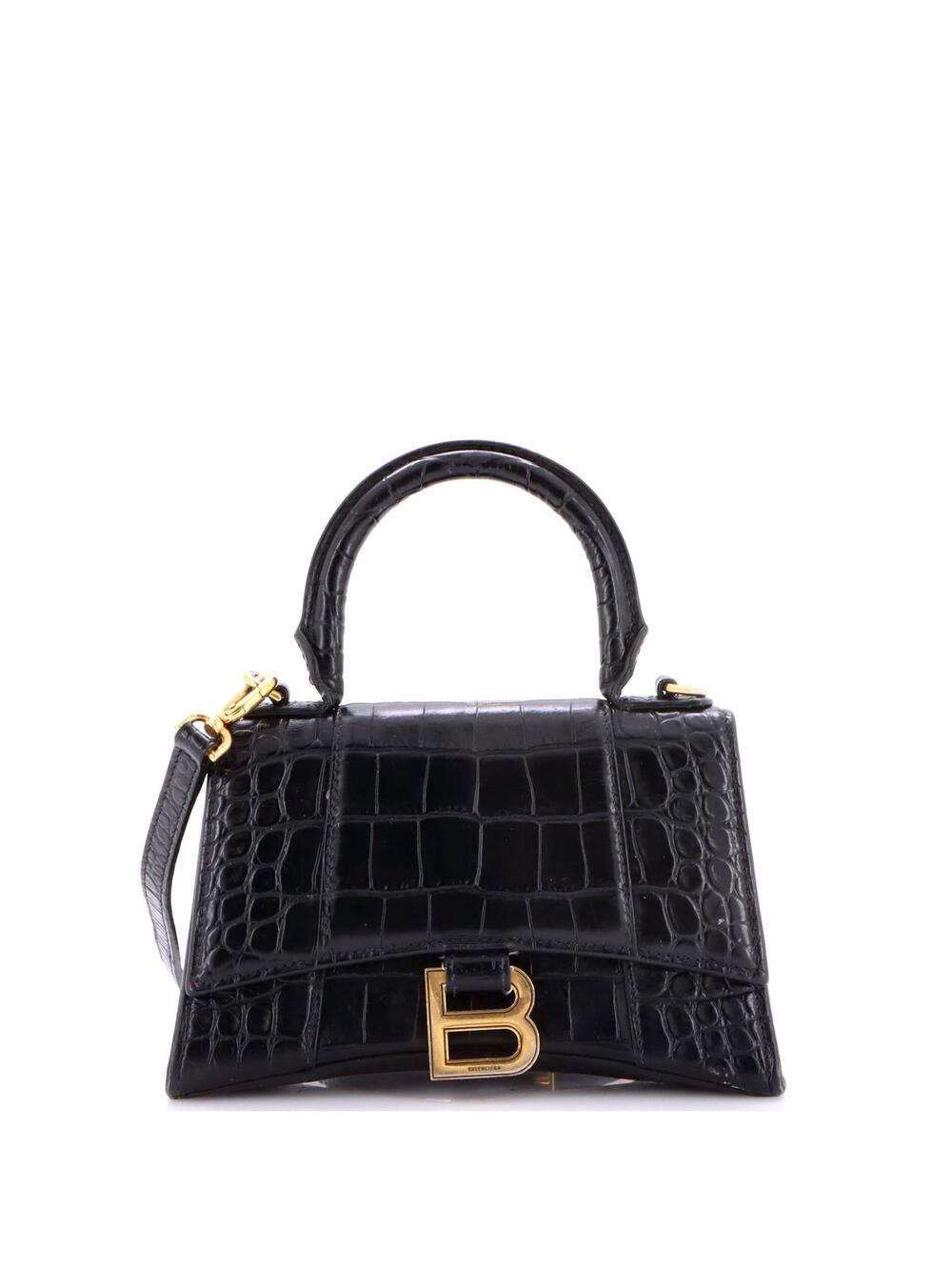 Balenciaga Hourglass Top Handle Bag #368855B10B